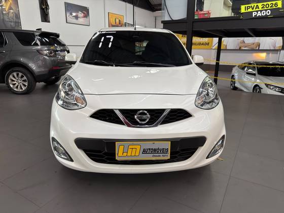 NISSAN MARCH 1.6 SV 16V FLEX 4P MANUAL NISSAN MARCH 1.6 SV 16V FLEX 4P MANUAL